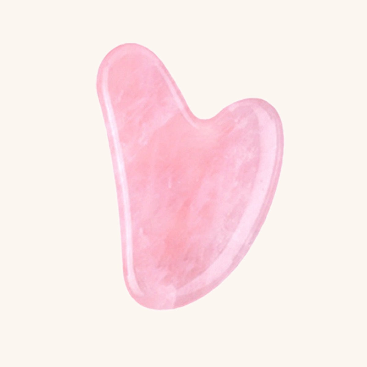 Set rouleau & gua sha en quartz rose