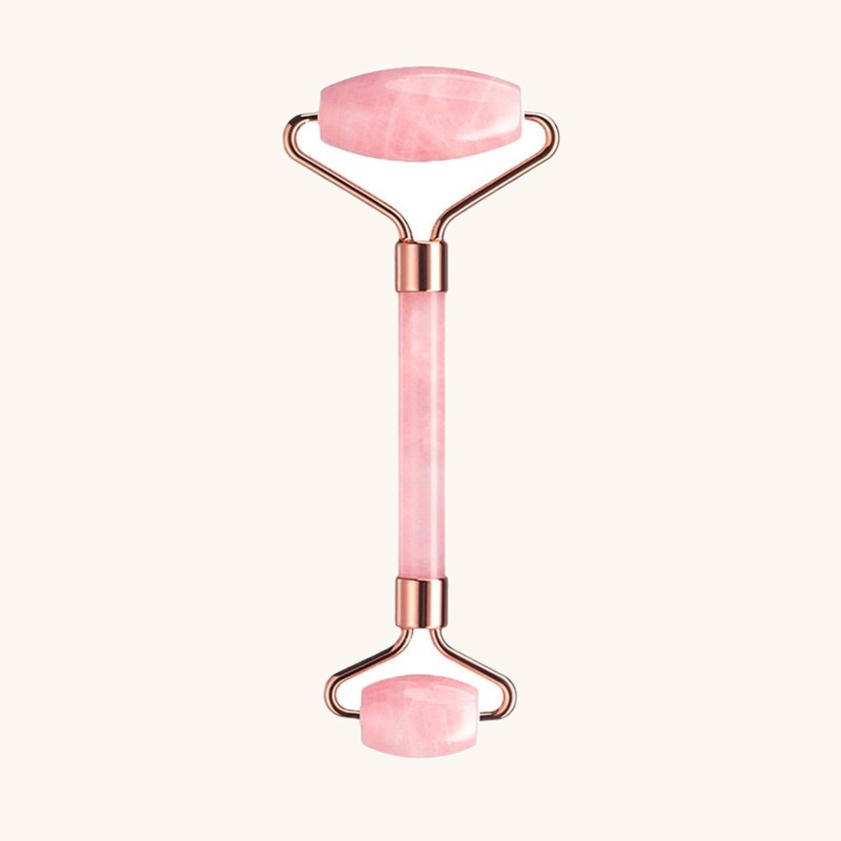Set rouleau & gua sha en quartz rose